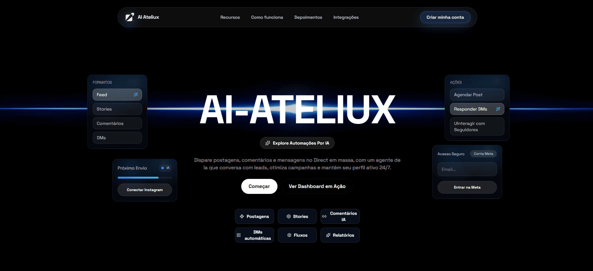 Saas B2B ApplicationX desktop